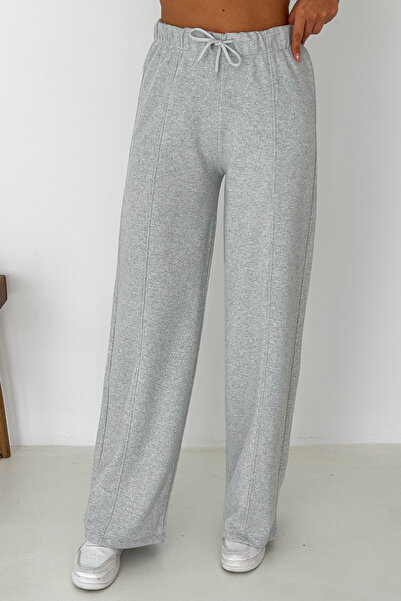 Noa Noa Kadın Kalın Selanik Dokulu Bol Kesim Pantolon – Kışa Özel & Konforlu Stil