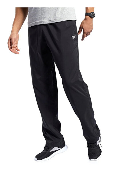 Reebok Regular Fit Siyah Erkek Eşofman Altı FP9170 TE WVN UL PNT