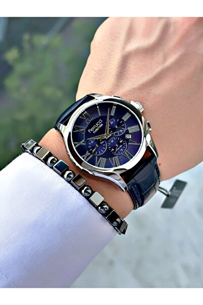 Ferrucci Function FCF.03286FK.03 Deri Kordon Erkek Kol Saati