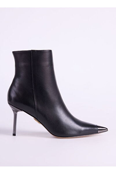 Vince Camuto Siyah Kadın Deri Topuklu Bot REBECCA