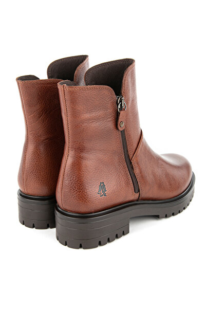 Hush Puppies Tan Γυναικείες Δερμάτινες Μπότες 725029-014 Μέγεθος: 36