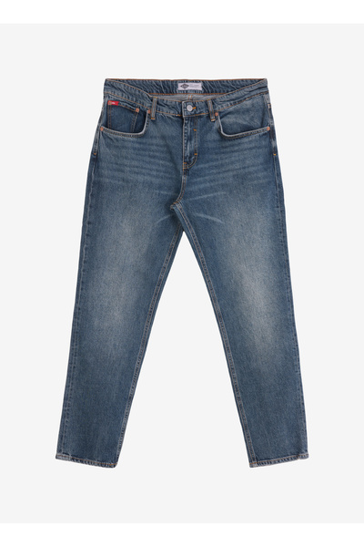 Lee Cooper Normal Bel Loose Fit Erkek Denim Pantolon 251 LCM 121041 OXFORD NEIL JUNIPER