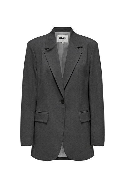 ONLY Comfortable Anthracite Women's Jacket Onlsulajma Life L/S Ovs Blazer Cc t