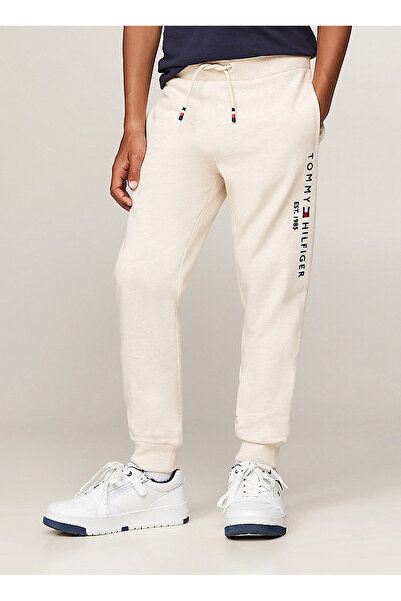 Tommy Hilfiger Tommy Hilfiger Off-White Solid Unisex Sweatpants
