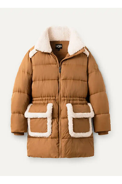 UGG Dik Yaka Taba Kadın Mont 1158695