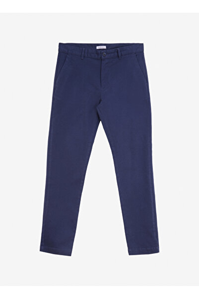 LİMON COMPANY Limon Normal Bel Normal Paça Lacivert Erkek Chino Pantolon MML4WM-PNT9515