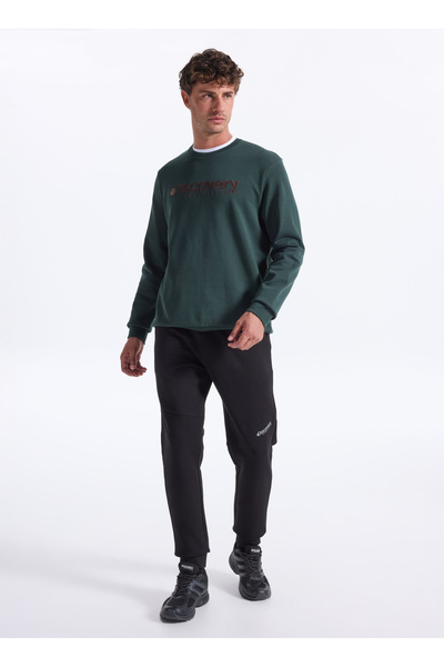 Discovery Expedition Siyah Erkek Jogger Eşofman Altı D4WM-EA3221