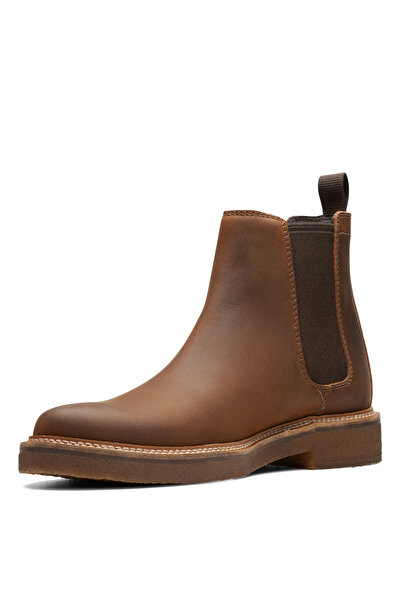 CLARKS Kahverengi Erkek Deri Bot Clarkdale Easy
