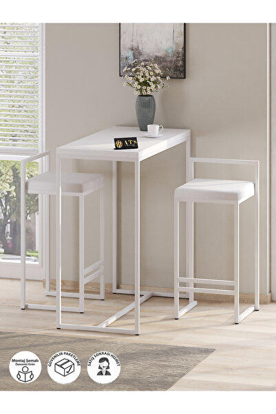 ATS Dekor Barvia BBB-009 2'Li Bar Masa Takımı