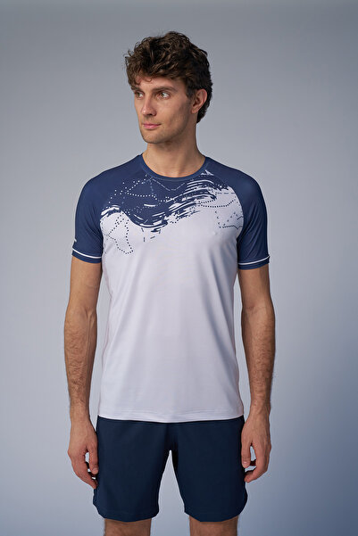 bilcee Чоловіча синя тренувальна футболка 4579