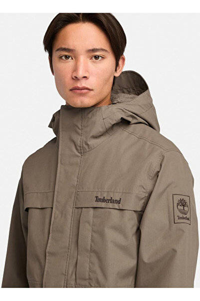 Timberland Brown Men's Jacket Tb0A5Xt1Bk01_Benton Waterproof 3in1