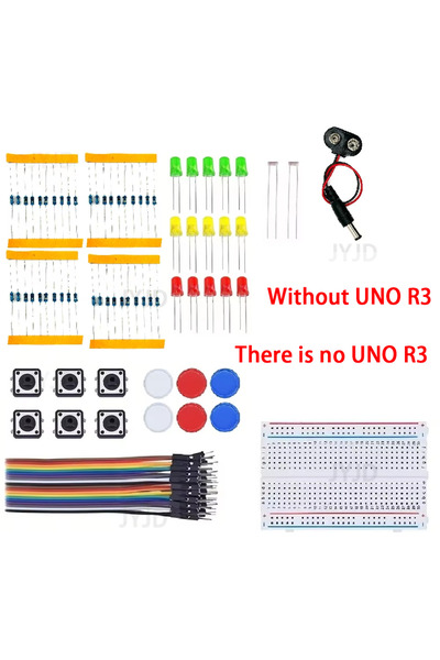 Choice No Uno R3 DIY Electronic Starter Kit for UNO R3 Arduino Circuit Board ...