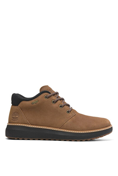 Timberland حذاء رياضي كاجوال للرجال باللون الأحمر البني HUDSON ROAD MID LACE UP GTX CHUKKA
