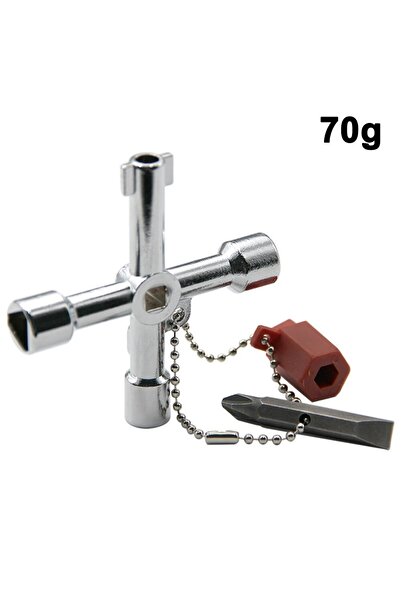 Choice 4in1 Ordinary 4in1 Silver Key Wrench Electrical Elevator Control Cabinet Valve Inner Triangle Quadra