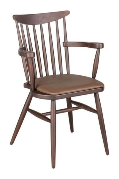 Gazzini Furniture Cotswold Ahşap Kolçaklı Sandalye