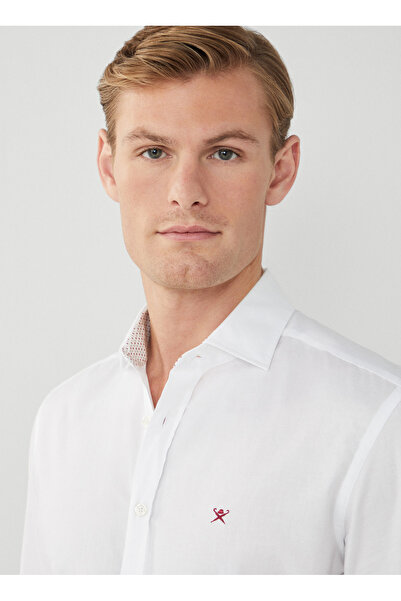 Hackett Slim Fit Gömlek Yaka Beyaz Erkek Gömlek HM309757