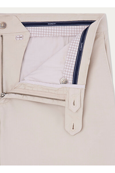 Hackett Bej Erkek Normal Bel Slim Fit Şort HM801315