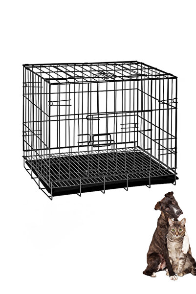 KidLe قفص قابل للطي للكلاب، قفص للقطط، قفص للحيوانات الأليفة، فيلا للقطط