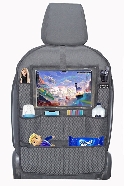 Bod Oto Koltuk Arkası Düzenleyici Organizer Armada Serisi Dokuma Siyah