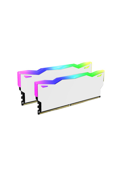 Choice 05WHITE 2PCS DDR Memory Cooler 5V-3PIN ARGB Memory Cooler, Aluminium Alloy with Thermal Silicone Pad