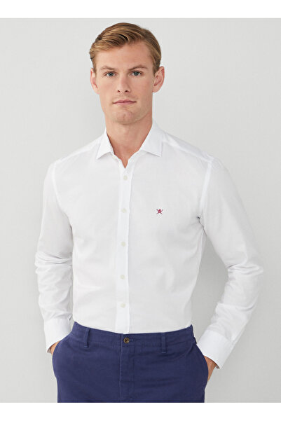 Hackett Slim Fit Gömlek Yaka Beyaz Erkek Gömlek HM309757