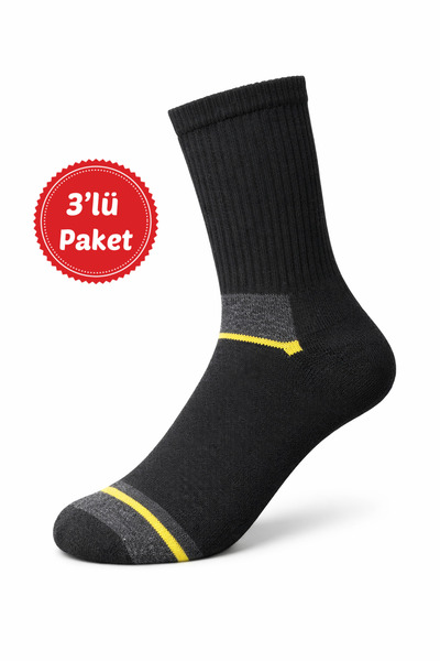 Sky Socks 3-Piece Underfoot Towel Thick Winter Men's Socks