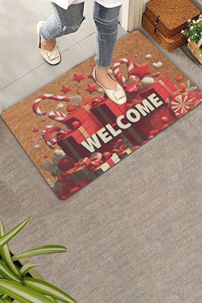 Valerine Life Umbrelă de Anul Nou Bomboane și Cadouri Bine ați venit Covoraș ...