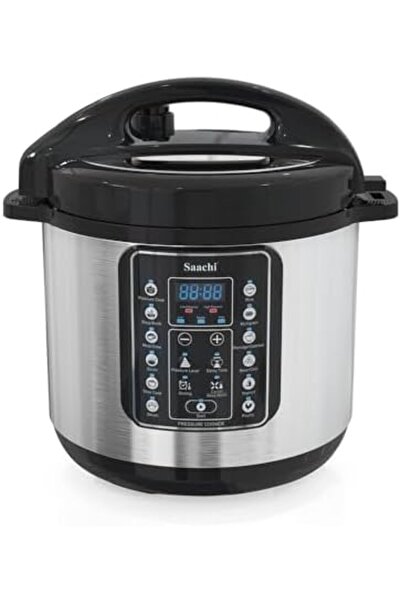 SAACHİ Multi-Function Pressure Cooker 16-in-1 NL-PC-5303, 8L, Metal, Silver