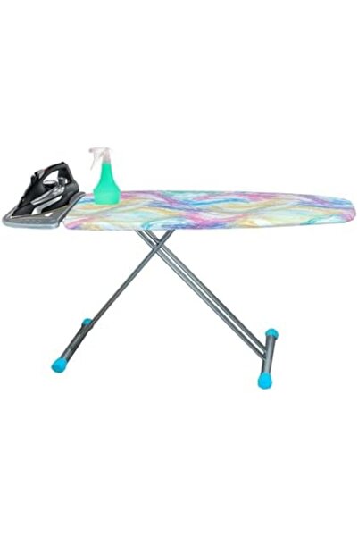 LYNX Turkish ironing board by Lynx, multicolor, 120 x 40 cm, with steam iron holder, heat resistant, mode