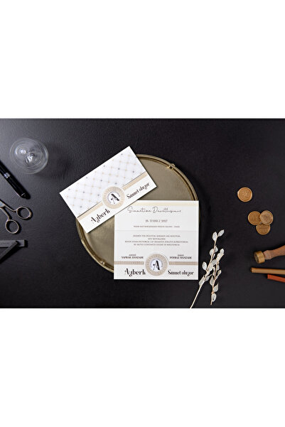 İKLİM DAVETİYE Sünnet Davetiyesi 5019 - 50 Adet - Zarfsız - Baskı Hariç - Tablozadee Özel Tasarım