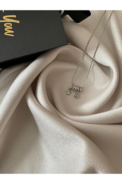 gunessaccessories Charm Kolye Silver 316L Çelik