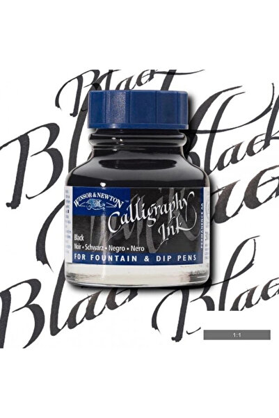 Winsor Newton Supertrend Calligraphy Ink 30 Ml. 030 Black