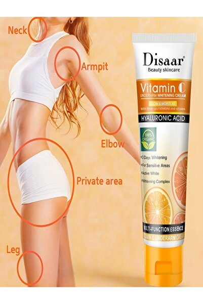 DISAAR Beauty Vitamin C whitening Facial Wash Glow Moısture Hyaluronıc Acid 1...