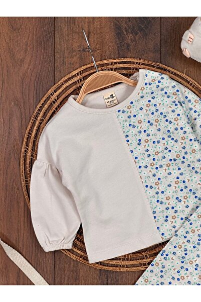 Kids Kingdom Cotton Floral Patterned Seasonal 2-Piece Baby Girl Set