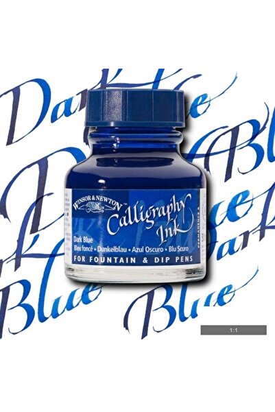 Winsor Newton Supertrend Calligraphy Ink 30 Ml. 222 Dark Blue