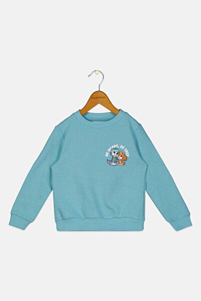 Sinsay سويت شيرت بأكمام طويلة ورقبة مضلعة للبنات من Paw Patrol x Toddlers، لو...