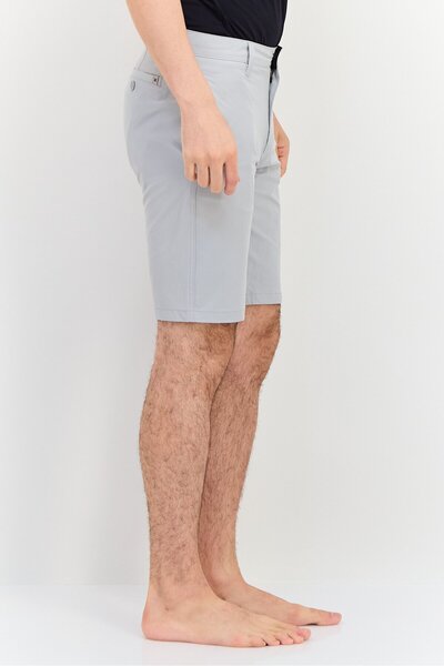 Hurley Men Brand Logo Board Shorts, Light Grey
