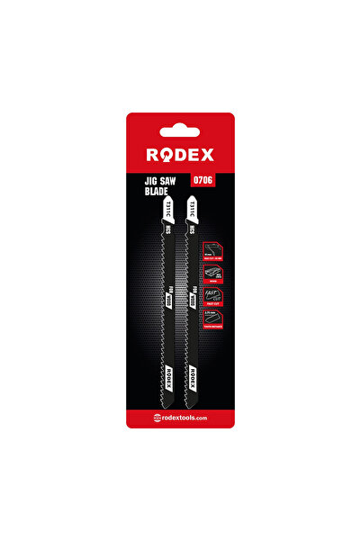 Rodex Saw Blade, 116Mm, 2Pcs, 18Tpi, 3Mm Tooth Pitch (Jsb103) (100/400), RHT0...