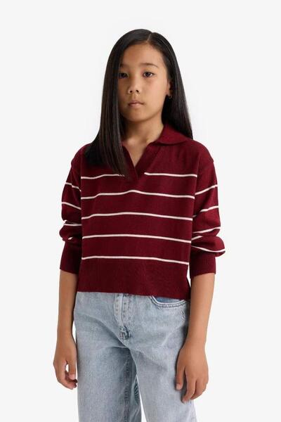 DeFacto Kız Çocuk Kazak E7737A8/BR205