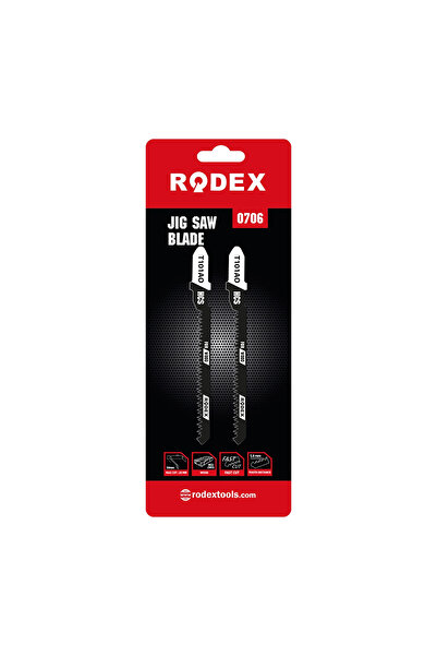 Rodex Panza Pentru Fierastrau, 76Mm, 2Buc, 18Tpi, 1.4Mm Distanta Dinti (Jsb10...