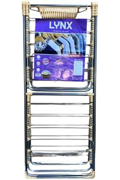 LYNX Foldable Clothes Drying Rack, Space-Saving Design, Sturdy Frame