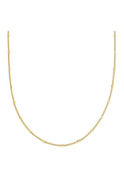 Glanzstücke München Silberhalskette Kette Sterling Silber gelbgold