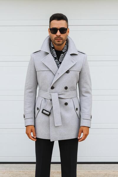 Delpino Чоловічий пальто з вузьким кроєм