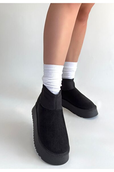 Erbilden Cuen Black Suede Boots