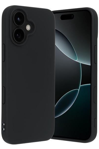 NewFace غطاء حماية سيليكون أصلي لهاتف آيفون 17 من سيبتيم - أسود