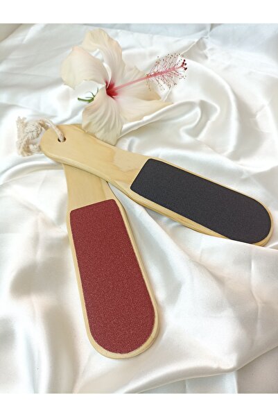 PRODİVA AHŞAP SAPLI 2 Lİ AYAK TOPUK TÖRPÜSÜ SETİ