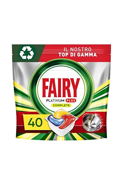 Fairy Detergent perinute pentru masina spalat vase Platinum Plus Complete, 40 pastile