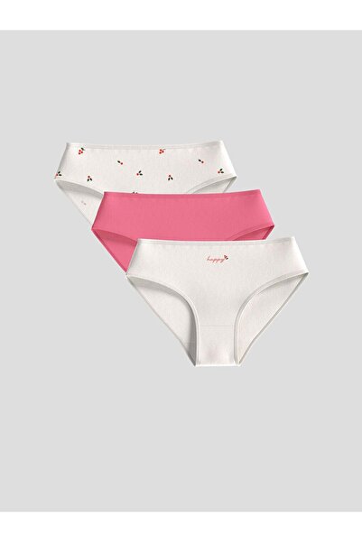LC Waikiki Printed Girls' Panties 3-Pack (W5)