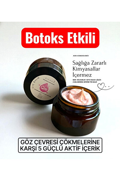 SİERRA Eye Balm – Botoks Etkili Doğal Göz Çevresi Balmı