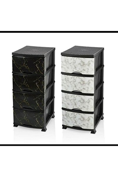 merwyplastik Burak plastik mermer desenli komodin